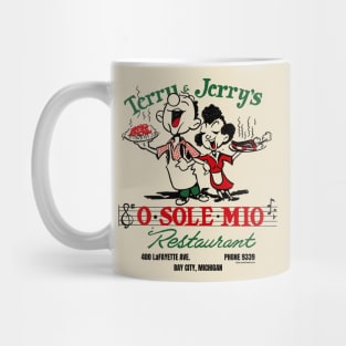 “Red Sauce Revival”- Terry & Jerry’s ‘O Sole Mio’ Restaurant, Bay City, MI Mug